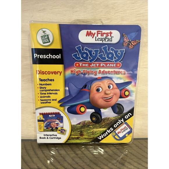 Leap Frog My First Leap Pad Jay Jay The Jet Plane High Flying Adventures NEW - Picture 1 of 3